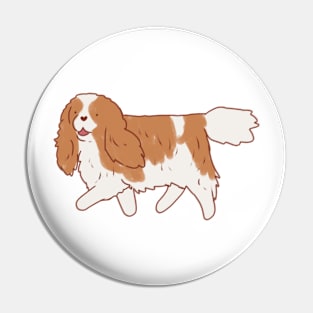 king charles spaniel illustration Pin