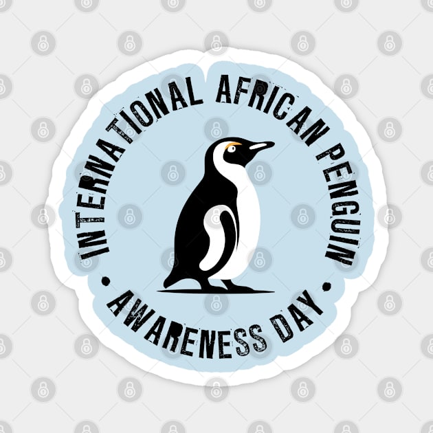 International African Penguin Awareness Day – October Magnet by irfankokabi