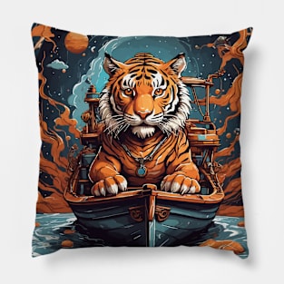 Cosmic Tiger Pillow