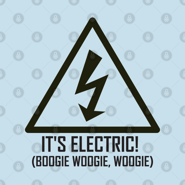 Discover Electric Slide It's Electric Boogie Woogie Woogie Hipster Transparent - Electric Slide - T-Shirt