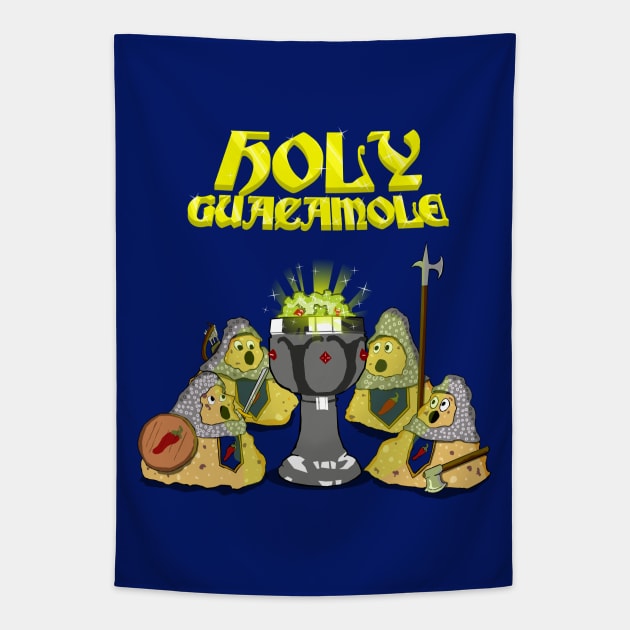 Holy Guacamole Tapestry by TGprophetdesigns