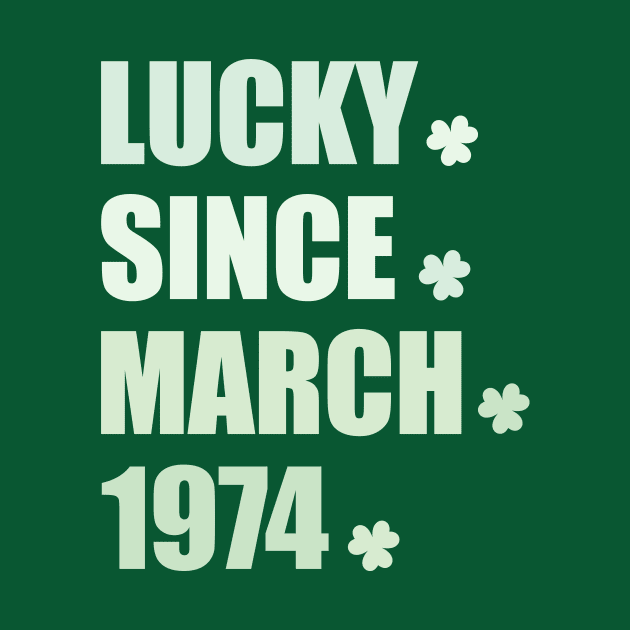 Lucky since march 1974 by RusticVintager