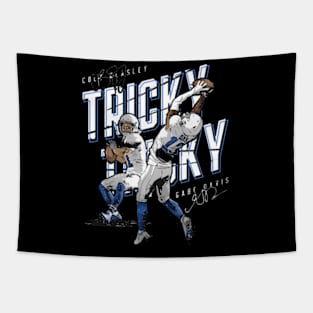 Cole Beasley Gabe Davis Buffalo Tricky Tricky Tapestry