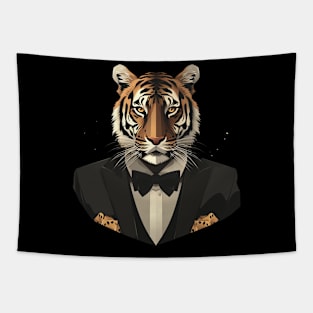 tiger gentleman Tapestry