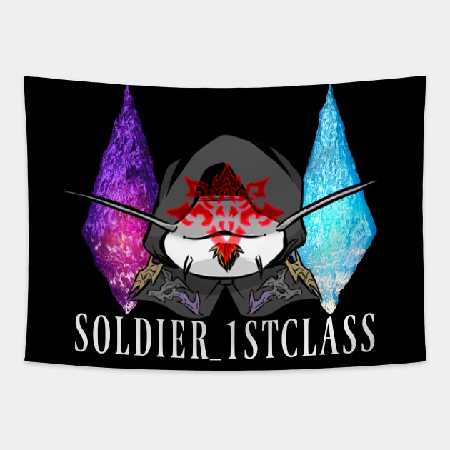 YT Logo, SAM Back Print Tapestry by Soldier_1stClass