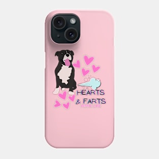 Hearts & Farts- Pittie Life Phone Case