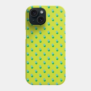 Green Polka Dots Pattern Fashion Phone Case