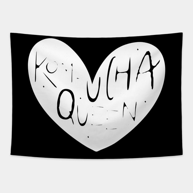 Love Kombucha Tapestry by thingsandthings