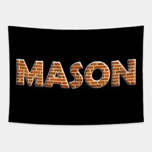 Mason, Craftsmans, Bricklayer, Construction, Wall Tapestry