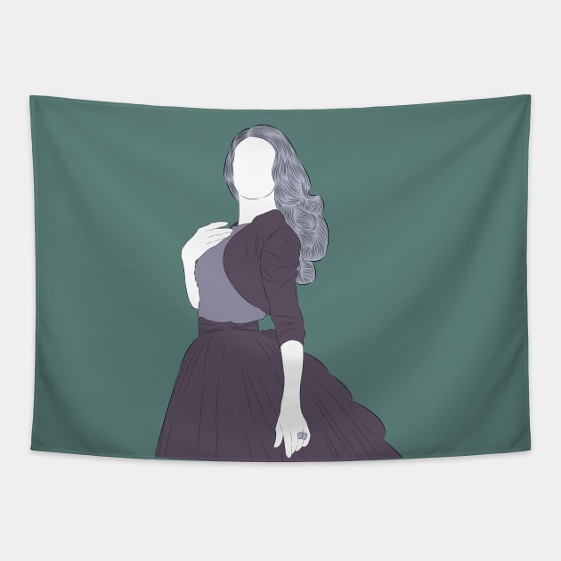 Jenny Lind - The Greatest Showman Tapestry by LiLian-Kaff