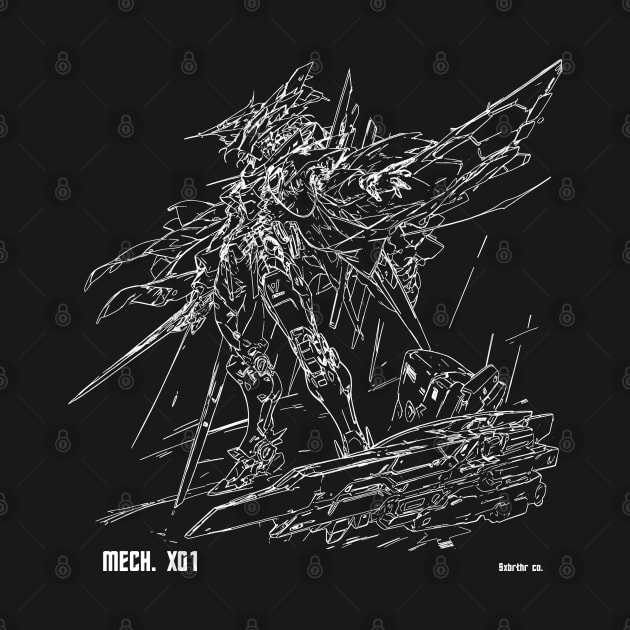 Mecha Robot X01 by Sixbrotherhood