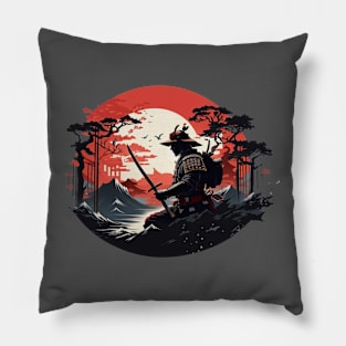 samurai japan Pillow