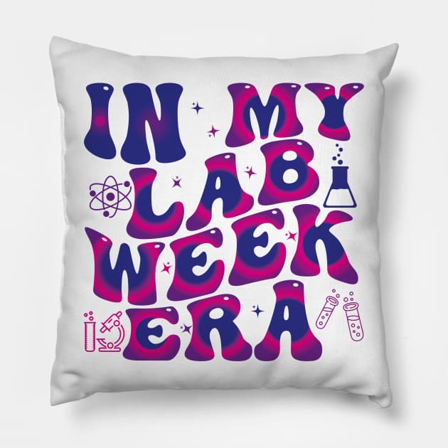 in my lab week era Pillow by mdr design