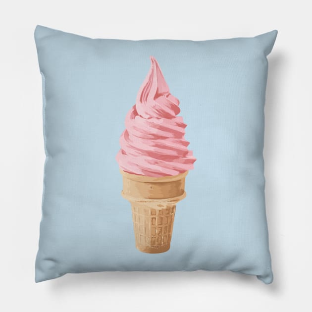 Ice Cream Pillow by Brieana