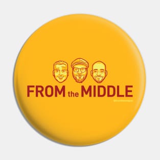 From the Middle Logo (Front)/"I'm a Middler." (Back) Pin