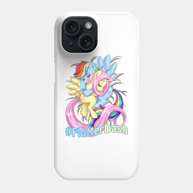 FlutterDash Phone Case by PaoSnow