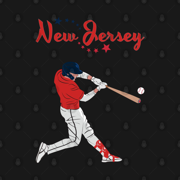 Discover New Jersey USA Baseball - American Baseball - T-Shirt