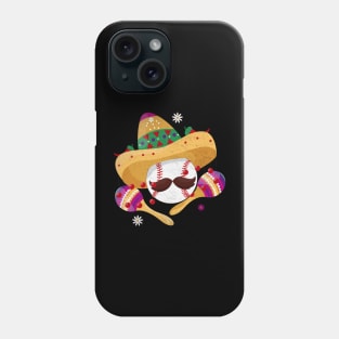 Cinco De Mayo - Baseball Mexican Sombrero Phone Case