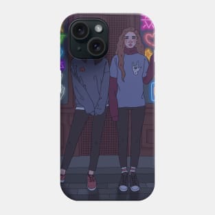 Neon Lights - Night Phone Case