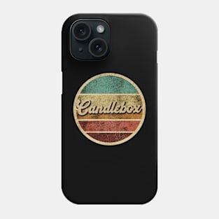 Tanatoraja, circle retro faded Candlebox Phone Case