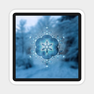 Magic Winter | Sacred Geometry Magnet