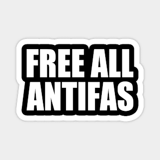 FREE ALL ANTIFAS Magnet