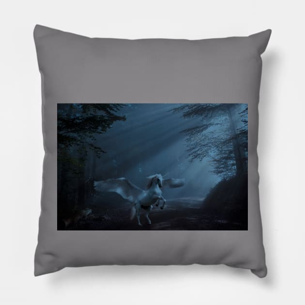 Unicorn Power Pillow by Happy Zone