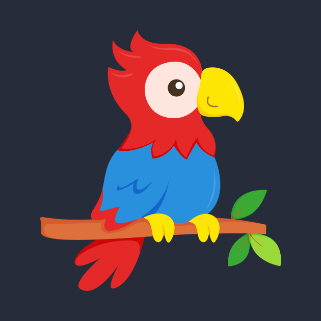 Parrot for Kids by samshirts