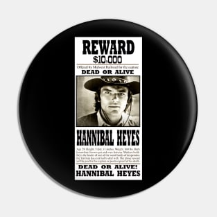 WANTED Hannibal Heyes Pin