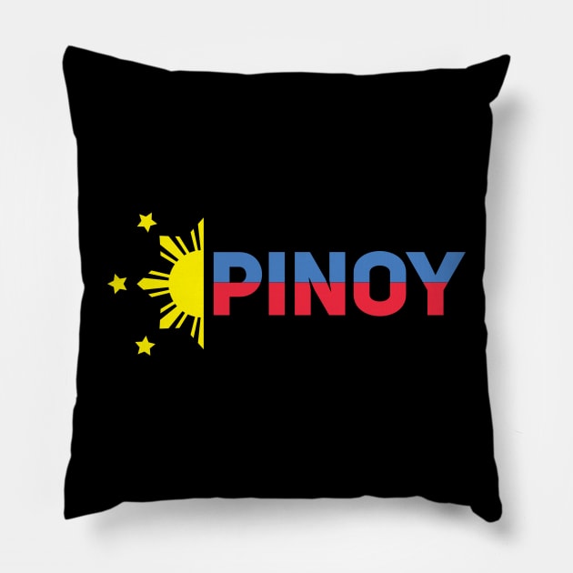 Proud Pinoy Pillow by Koala Tees