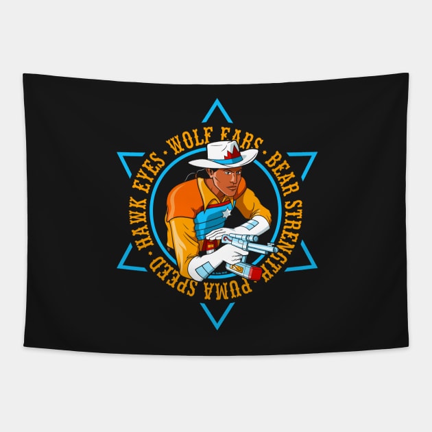 Bravestarr Tapestry by wloem