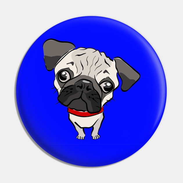 A little dog. Character sad pug. Muzzle unhappy pooch. lonely doggy with sad eyes Pin by amramna