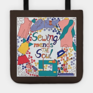 Sewing Icons Tote