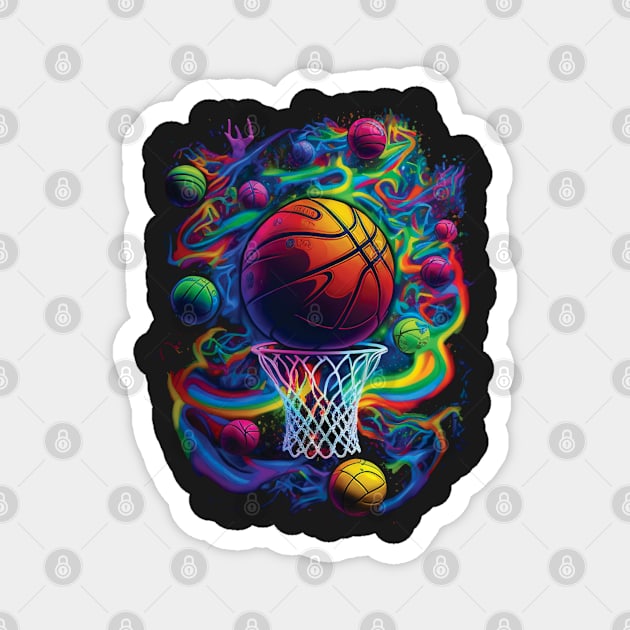 Order in the Basketball Court Magnet by Imagequest