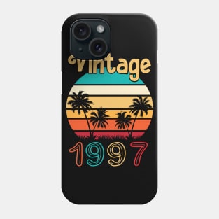 Summer Vintage 1997 Happy Birthday 23 Years Old To Me You Mommy Daddy Brother Sister Cousin Phone Case