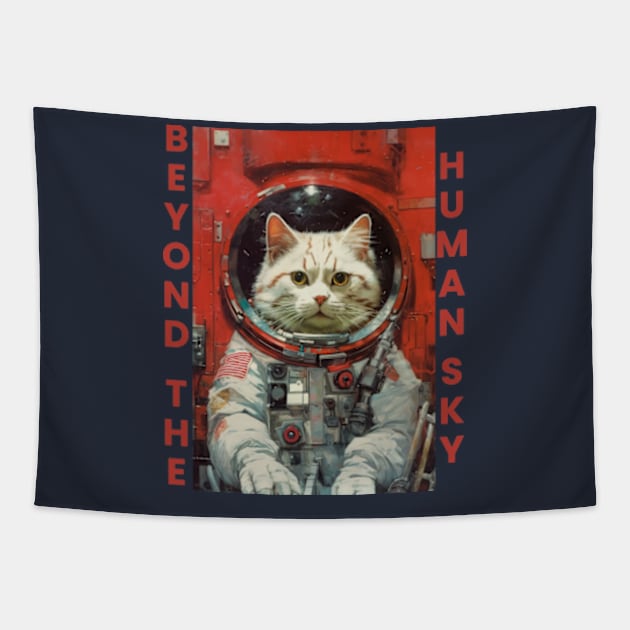 Astro Cat Tapestry by Daniac's store