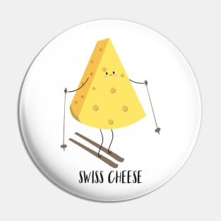 Swiss Cheese Pin
