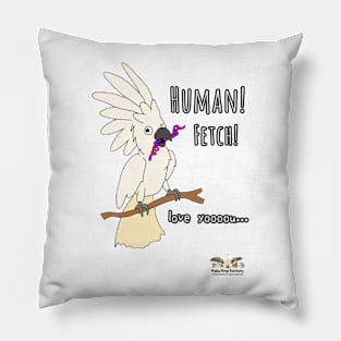 HWS SASSY COLLECTION! - UMBRELLA COCKATOO Pillow