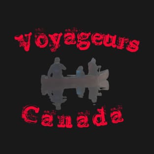 Canoeing Voyageur T-Shirt T-Shirt