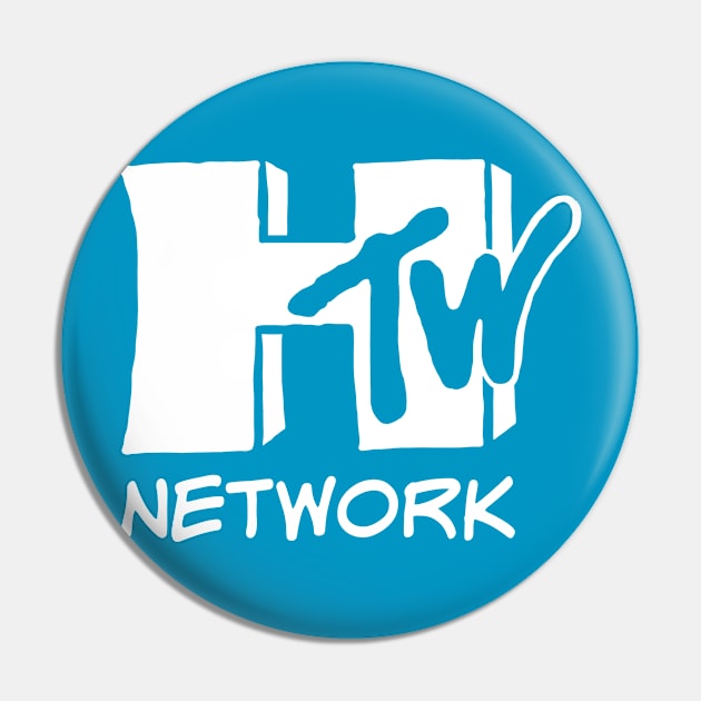 HTW Network Monochrome Pin by HTW Shop