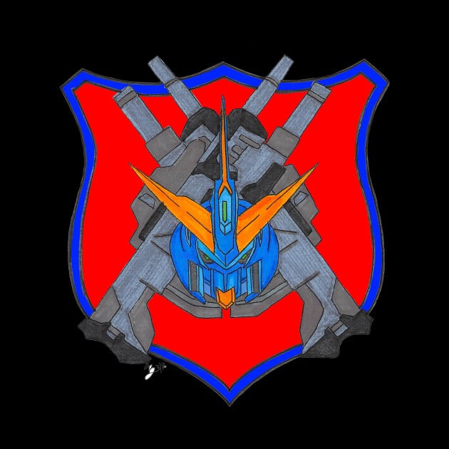 Sazabi Type Gundam Patch by Joseph Baker