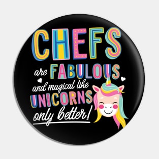 Chefs are like Unicorns Gift Idea Pin