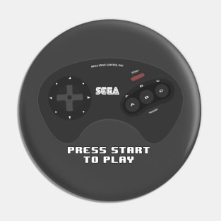 press start to play Pin