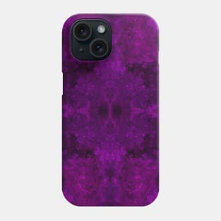 Pink/Purple and Black Ink Blot Phone Case