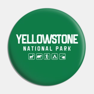 Yellowstone National Park, Wyoming Pin