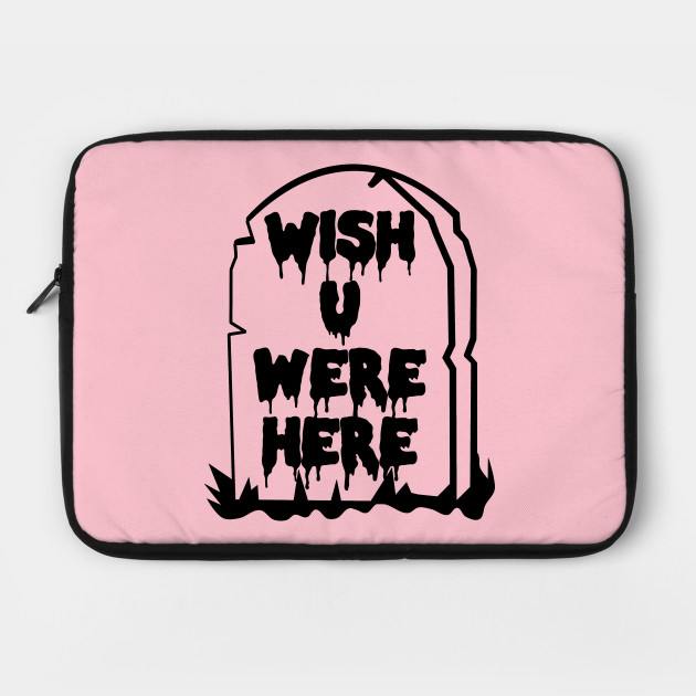 Wish U Were Here Pastel Goth Soft Grunge Tombstone Kawaii