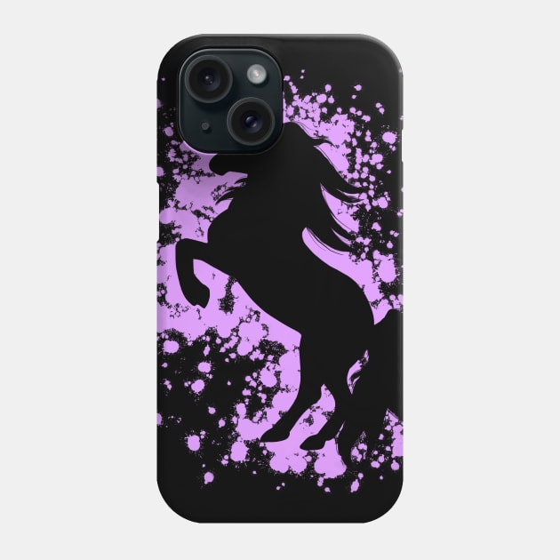 Magical Purple Unicorn Phone Case by Lady Lilac