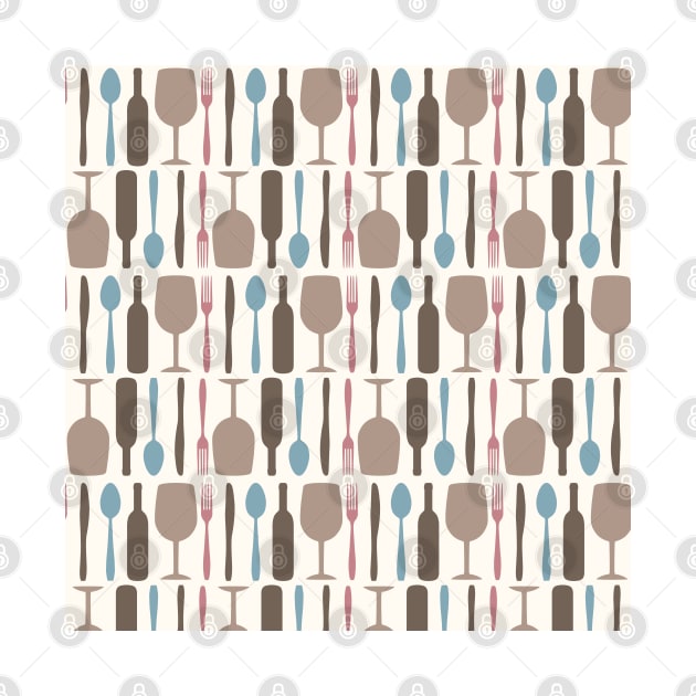 Cutlery pattern by AnaMOMarques