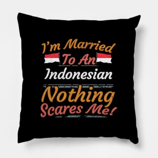 Indonesia Flag Butterfly - Gift for Indonesian From Indonesia Asia,South-Eastern Asia, Pillow