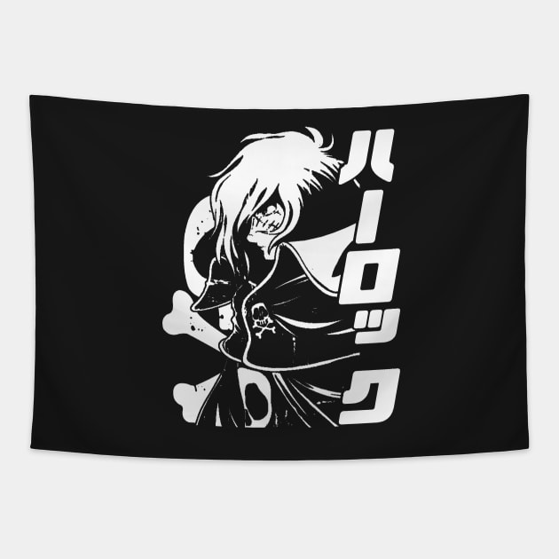 Harlock 04 Tapestry by goomba1977